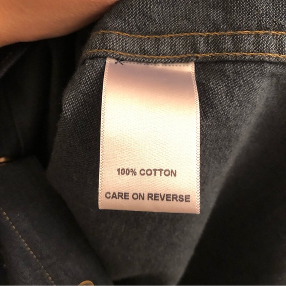 Billy Reid Denim Shirt (size S) - Picture 4 of 4